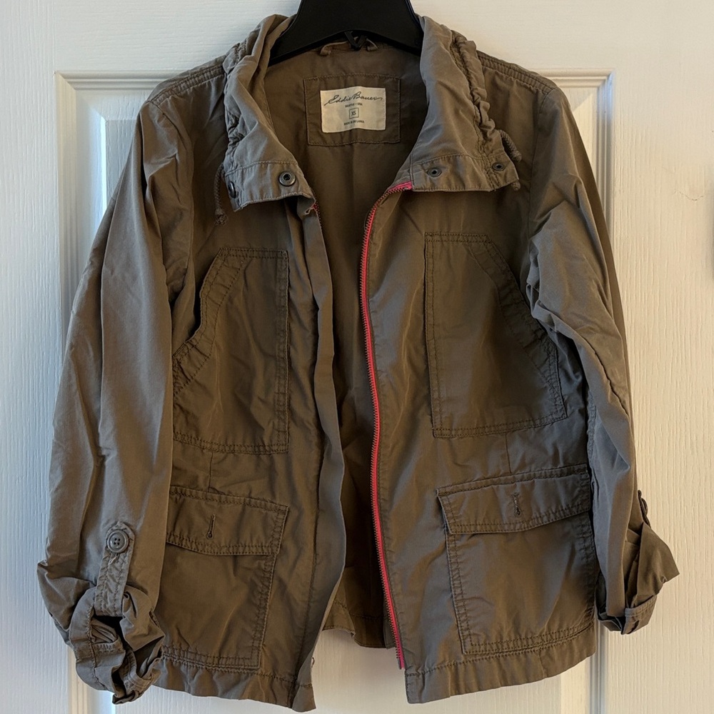 Eddie Bauer Brown Utility Jacket